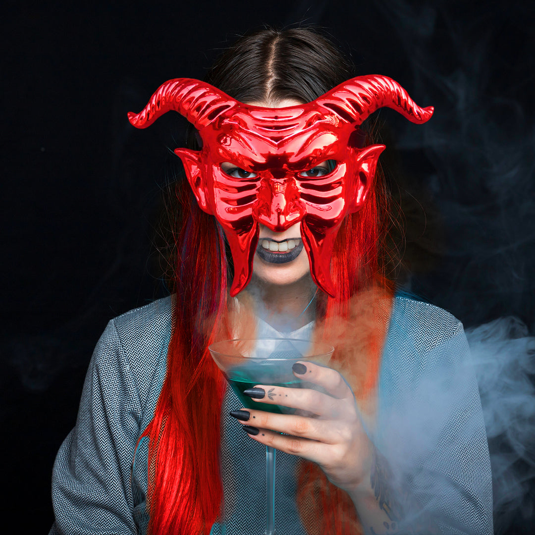 Dracula Mask Red - 1PC