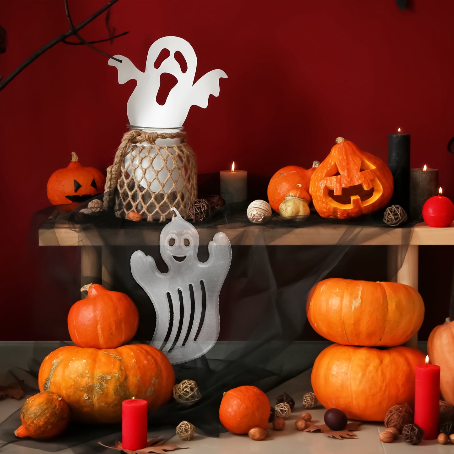 Casper The Ghost Cutout for Wall Hanging for Halloween Decor - 1PC