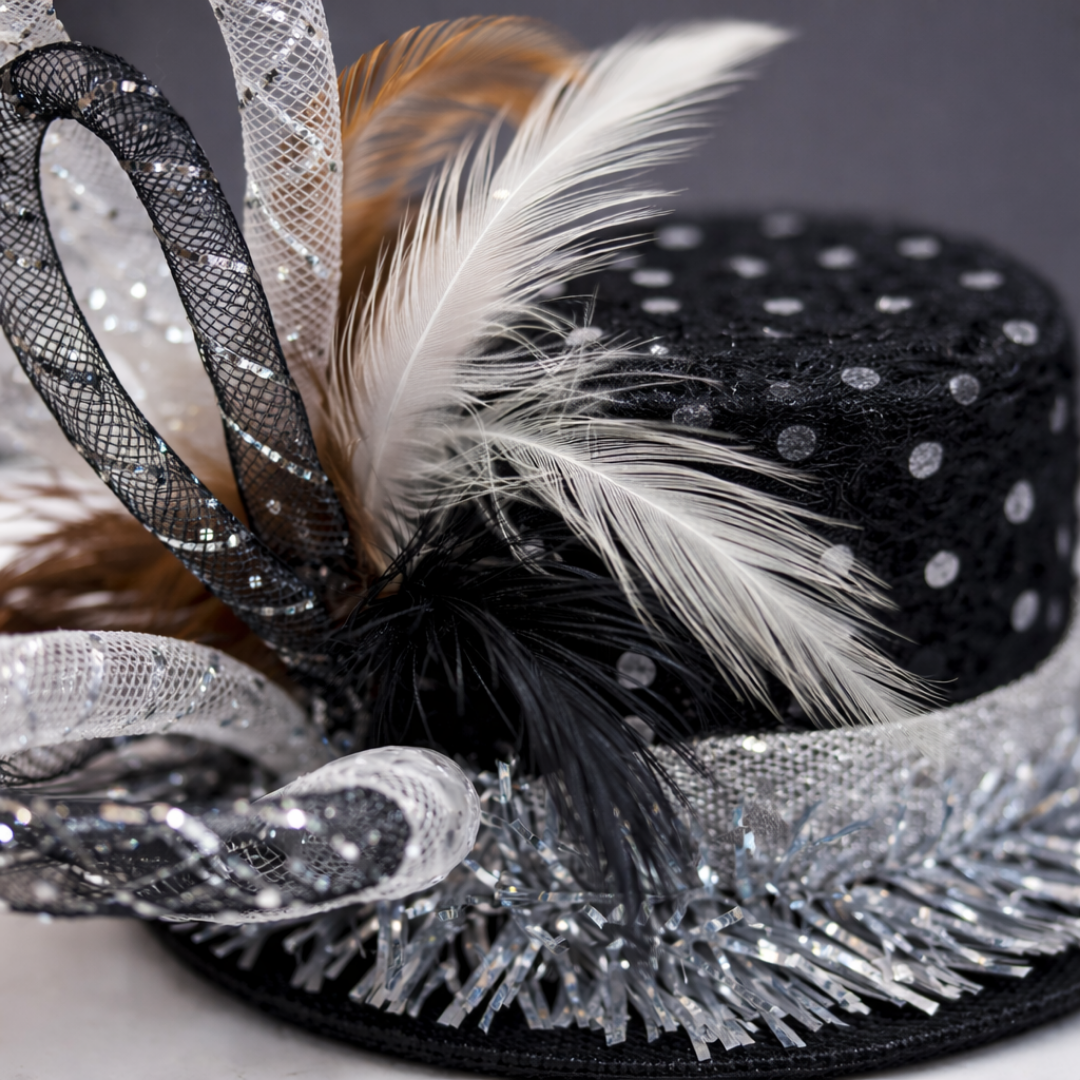 Mini Top Hat on Headband