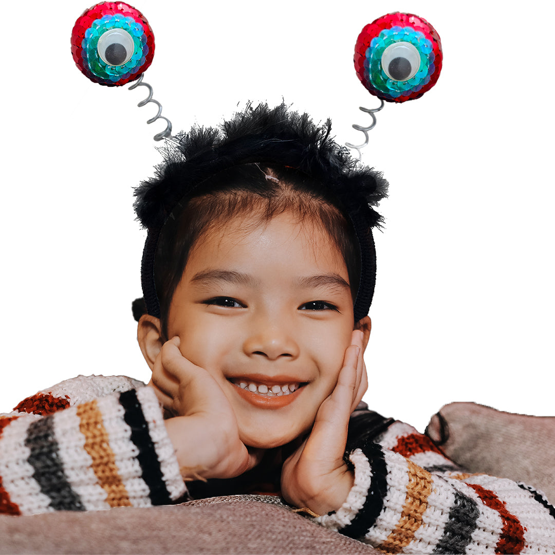 Head Bopper w/ Eye Ball for Halloween/ Theme Party - 1PC