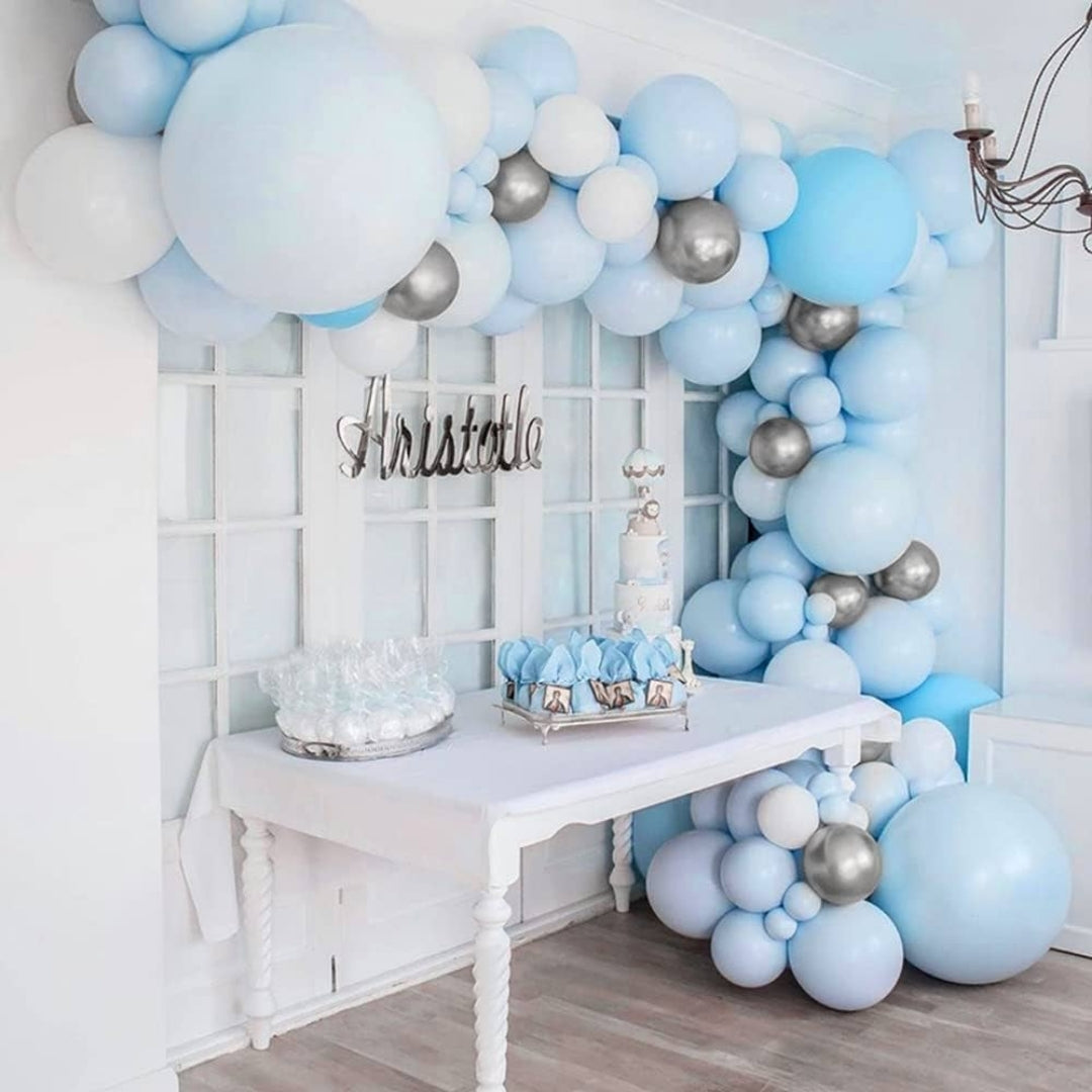 Macaron Blue Bladder Balloon - 36 inches - 1PC