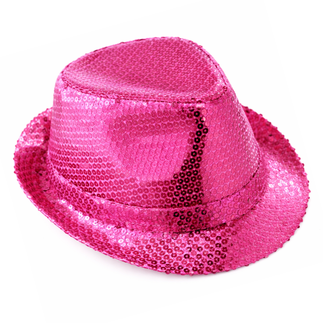 Sequin Hat Pink