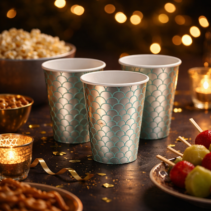 Mermaid Paper Cups - 10PC