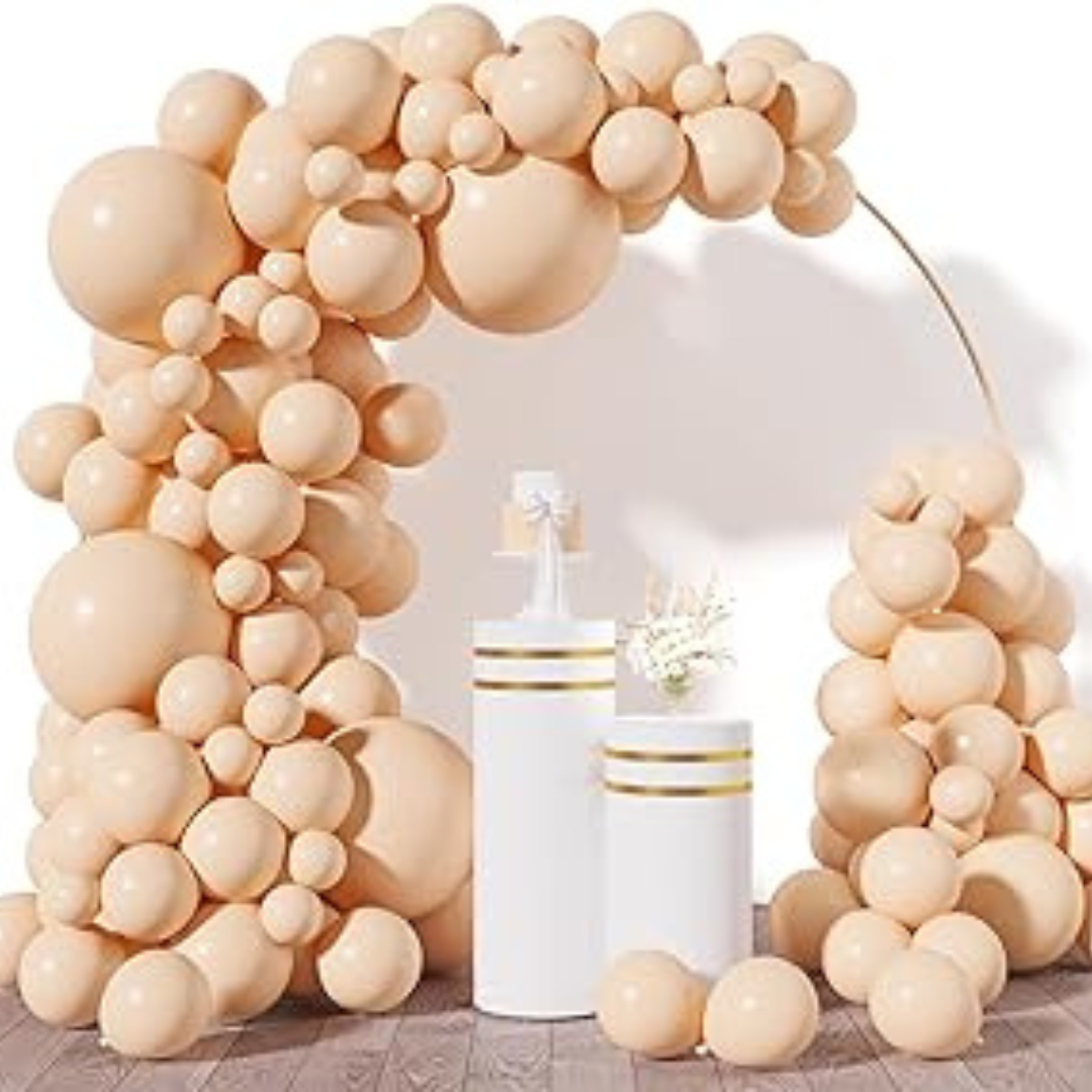 12" Skin Color Balloons - 10PC