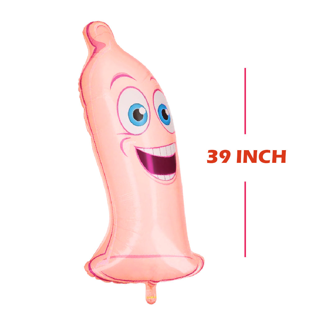 Smiling Condom Shaped Balloon for Notty
