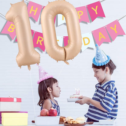 40" Apricot Super Shape No.1 Balloon-1PC