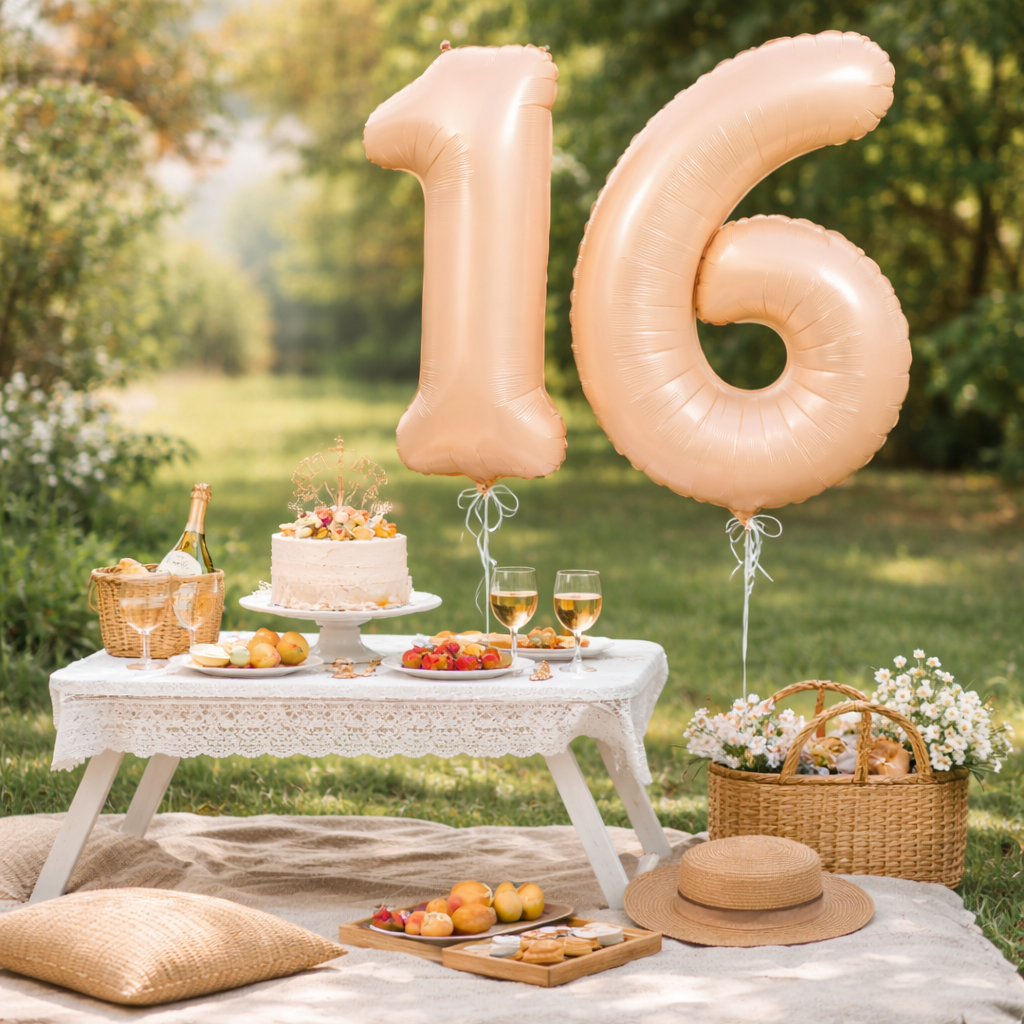 40" Apricot Super Shape No.1 Balloon-1PC