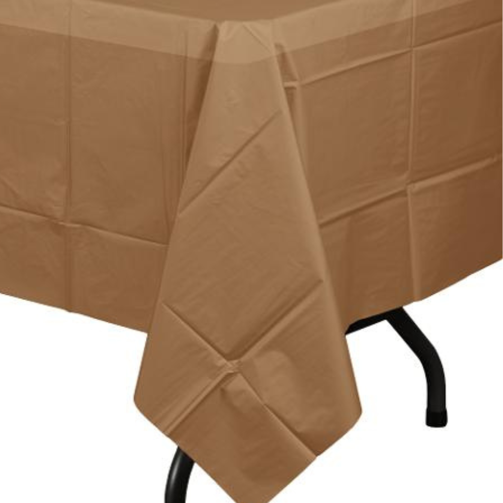 Gold Tablecover 54 inch x 108 inch
