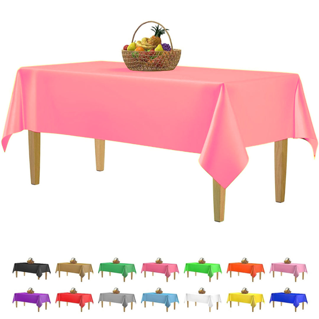 Light Pink Tablecover 54 inch x 108 inch