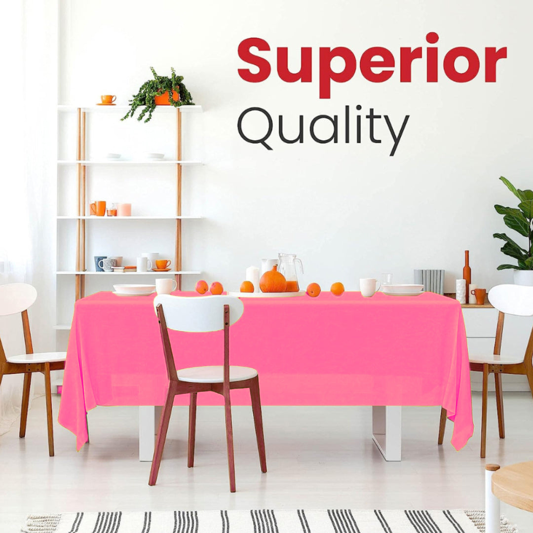 Light Pink Tablecover 54 inch x 108 inch
