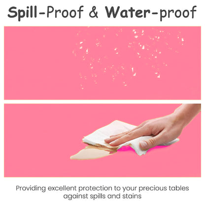 Light Pink Tablecover 54 inch x 108 inch