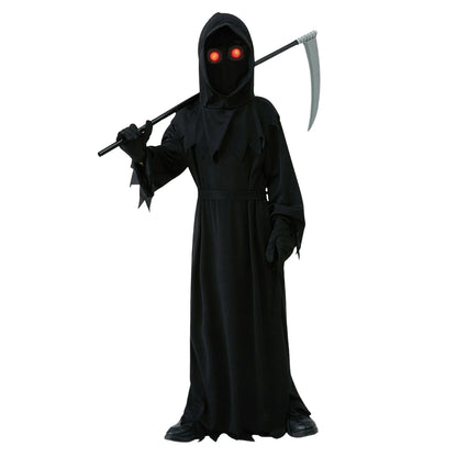 Phantom Ghost Light Up Halloween Costume w/Light Size L - Age 10 to 12 Years
