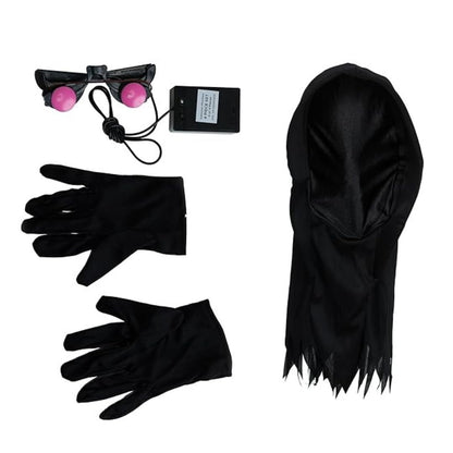 Phantom Ghost Light Up Halloween Costume w/Light Size L - Age 10 to 12 Years