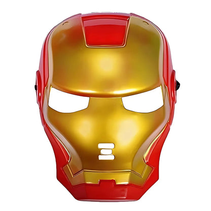Muscular Iron Man Costume with Mask for Kids - Superhero Fancy Dress - 1 Set