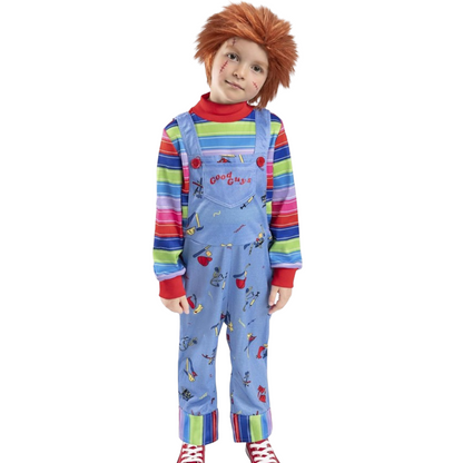 Chucky Doll Unisex Costume for Kids from The Movie "Child's Play"
