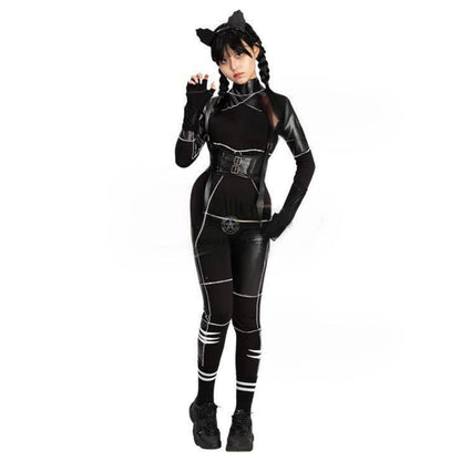 Anime Cat Jumpsuit Cosplay Costume