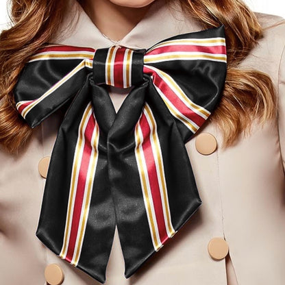 Megan Horror Movie Beige Fancy Costume w/ Grey & White Tshirt, Bow Tie and Stockings - Size L -  Age 7 to 9