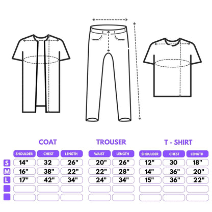 Dark Knight Deluxe Joker Costume w/ Doctor Coat, Pants & Vest for Kids - Size S - Age 3 to 5 Years