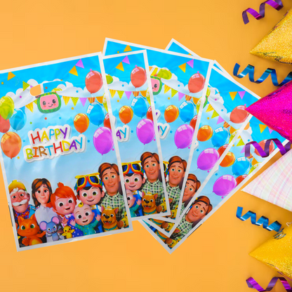 Cocomelon party favor Loot bags