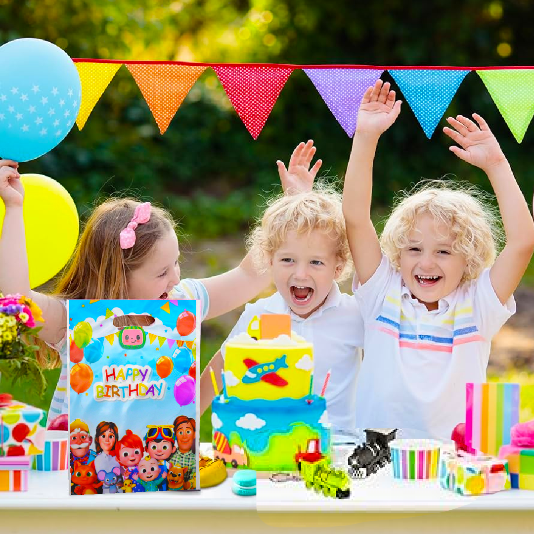 Cocomelon party favor Loot bags
