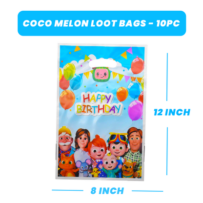 Cocomelon party favor Loot bags