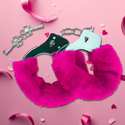 Hen Party Hand Cuffs Light Pink