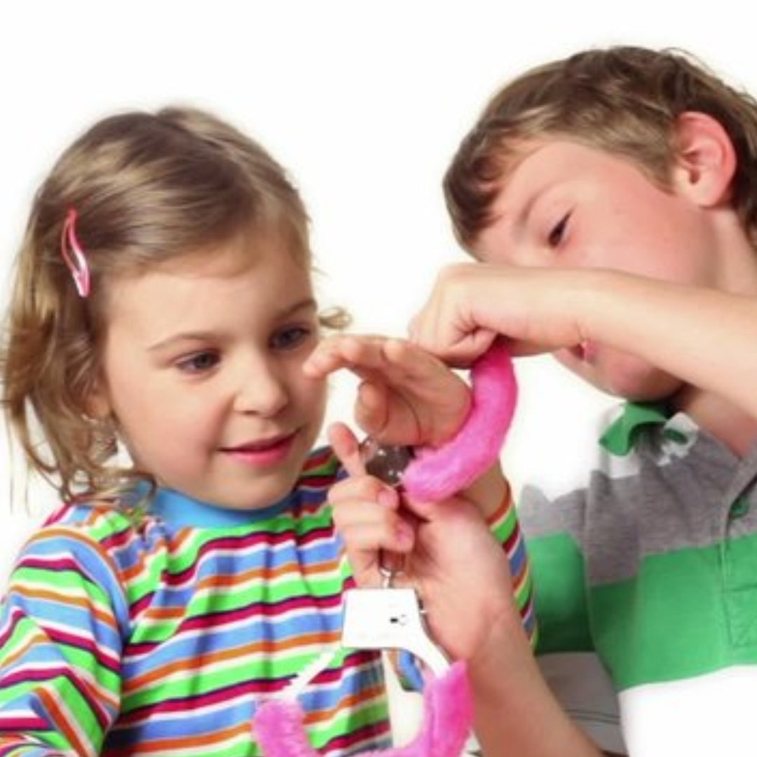 Hen Party Hand Cuffs Light Pink