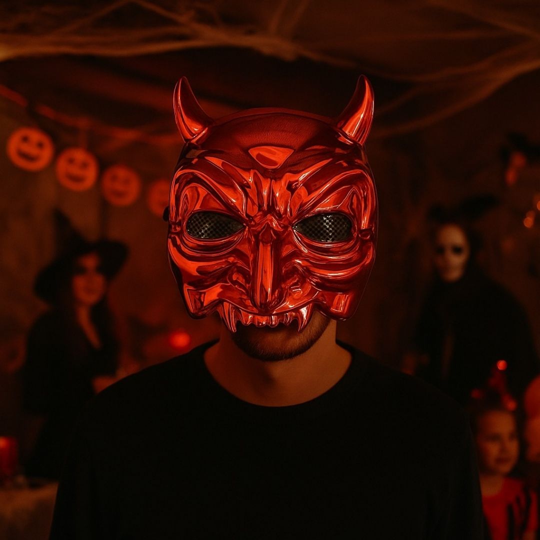 Broken Jaw Mask Red - 1PC