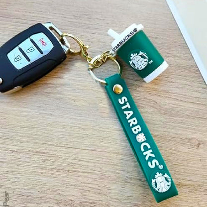 StarBucks Coffee Lover Key Chain & Bag Charms - 1PC