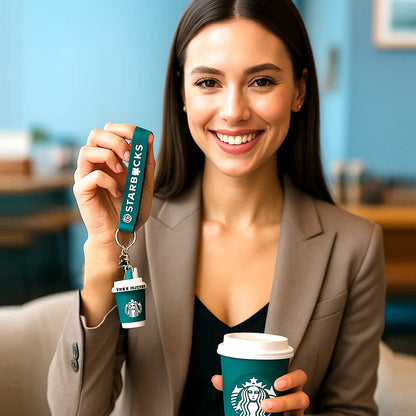 StarBucks Coffee Lover Key Chain & Bag Charms - 1PC