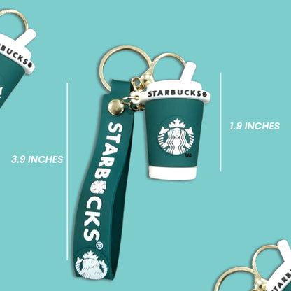 StarBucks Coffee Lover Key Chain & Bag Charms - 1PC