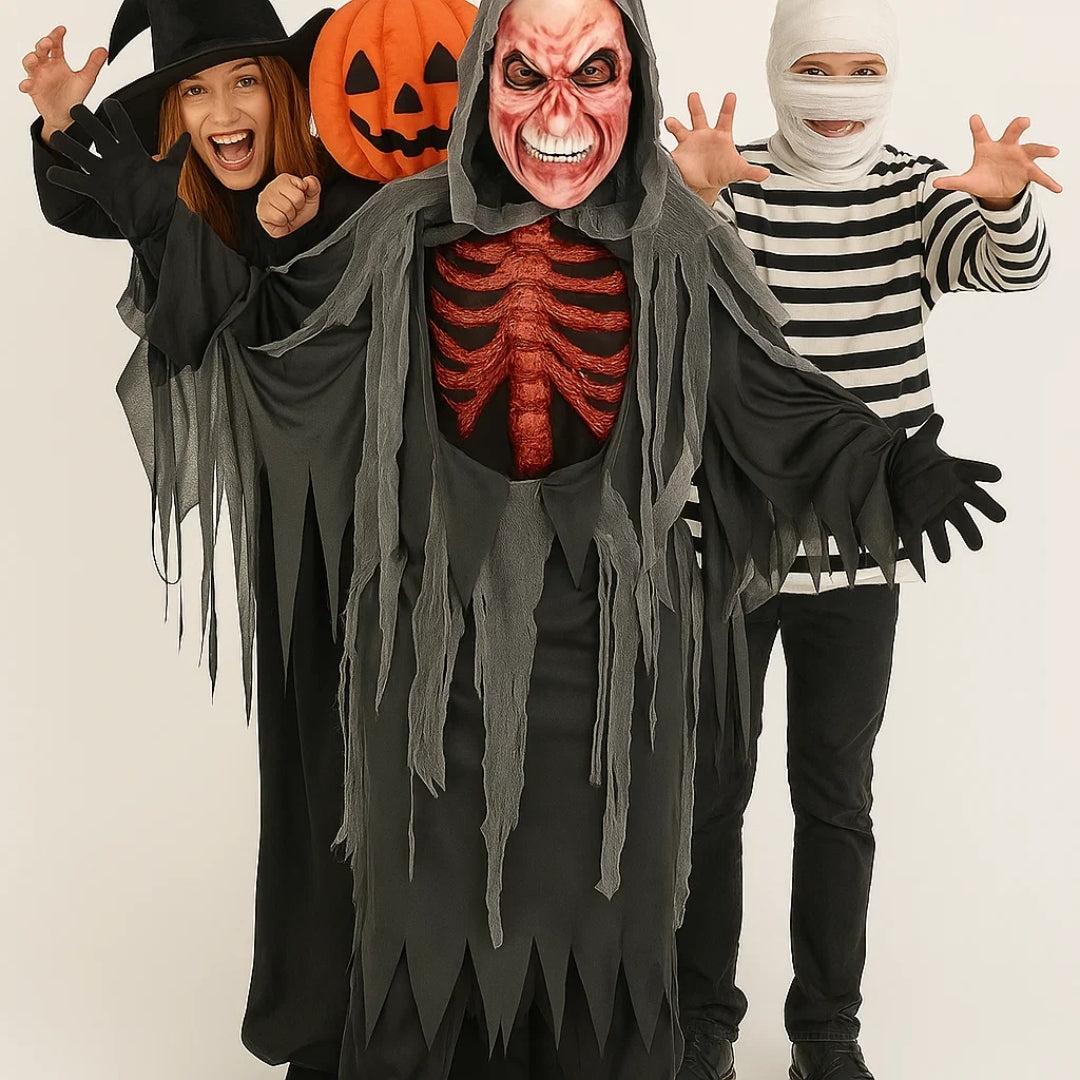 The Spooky Smoldering Reaper Horror Costume - Size S - Age 3 to 5 Years