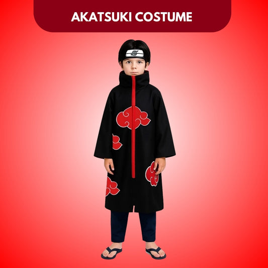 Uchiha Itachi Akatsuki Anime Costume for Kids