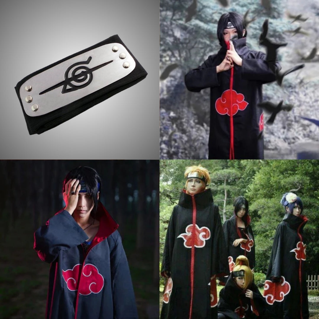 Uchiha Itachi Akatsuki Anime Costume for Kids