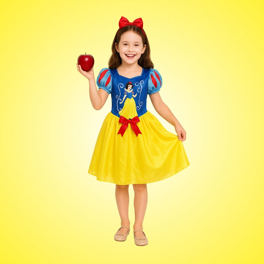 Snow White Costume - Size XL - Age 10 to 12  Years