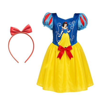 Snow White Costume - Size L - Age 7 to 9 Years