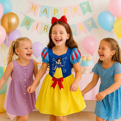 Snow White Costume - Size L - Age 7 to 9 Years
