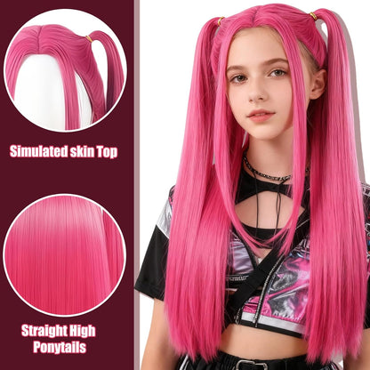 K-POP Mira Pink Wig