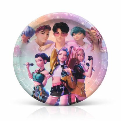 kpop demon hunters plates