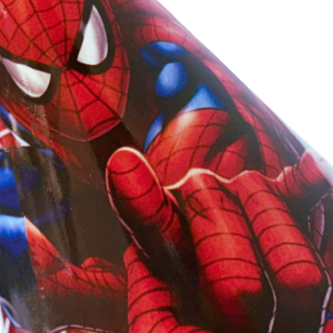 Spiderman Theme Birthday Caps - 8PC