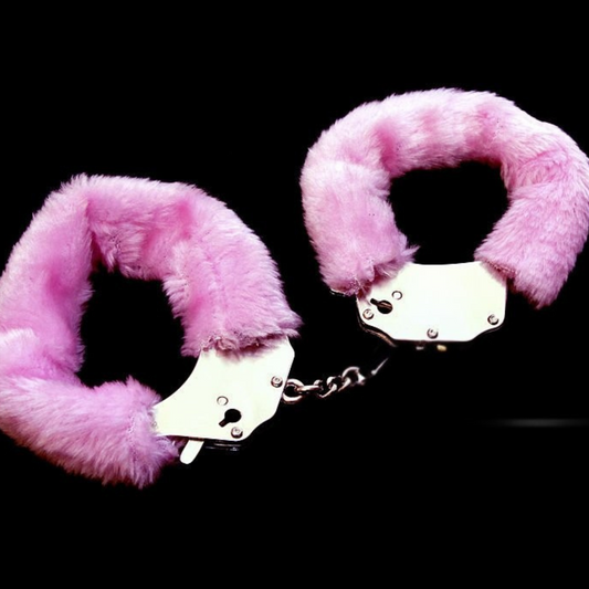 Hen Party Hand Cuffs Light Pink