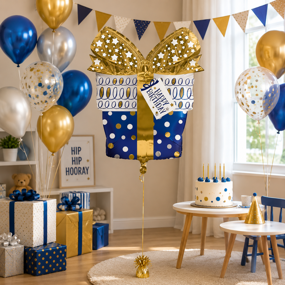 Large Shape Birthday Gift Foil Balloon