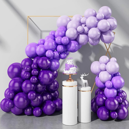 Purple Latex / Rubber Balloons - 9 inches - 50PC