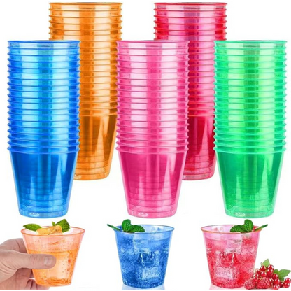 Shot Glasses Blue Party Combo - 10PC