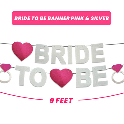 Wanna Party Bride To Be Props & Banner For Bachelorette Party - Bride To Be Banner