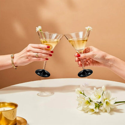 Martini Glasses Clear - 6PC - 100ML