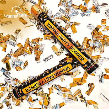Wanna Party 2 Pcs Multicolor Party Poppers for Birthdays