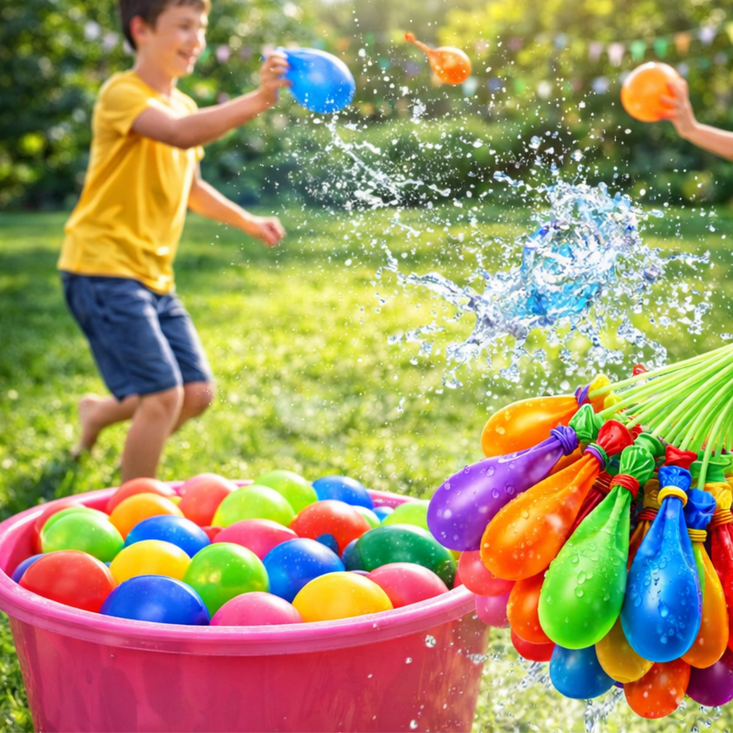 Holi Water Balloons - Self Sealing - 111PC