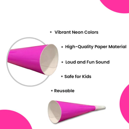 Happy Birthday Hats, Blowouts Party & Candles Combo Set - 20PC