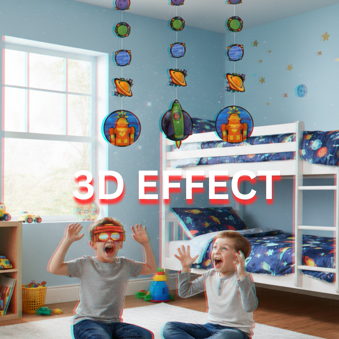 Party Bots Hanging Cutouts